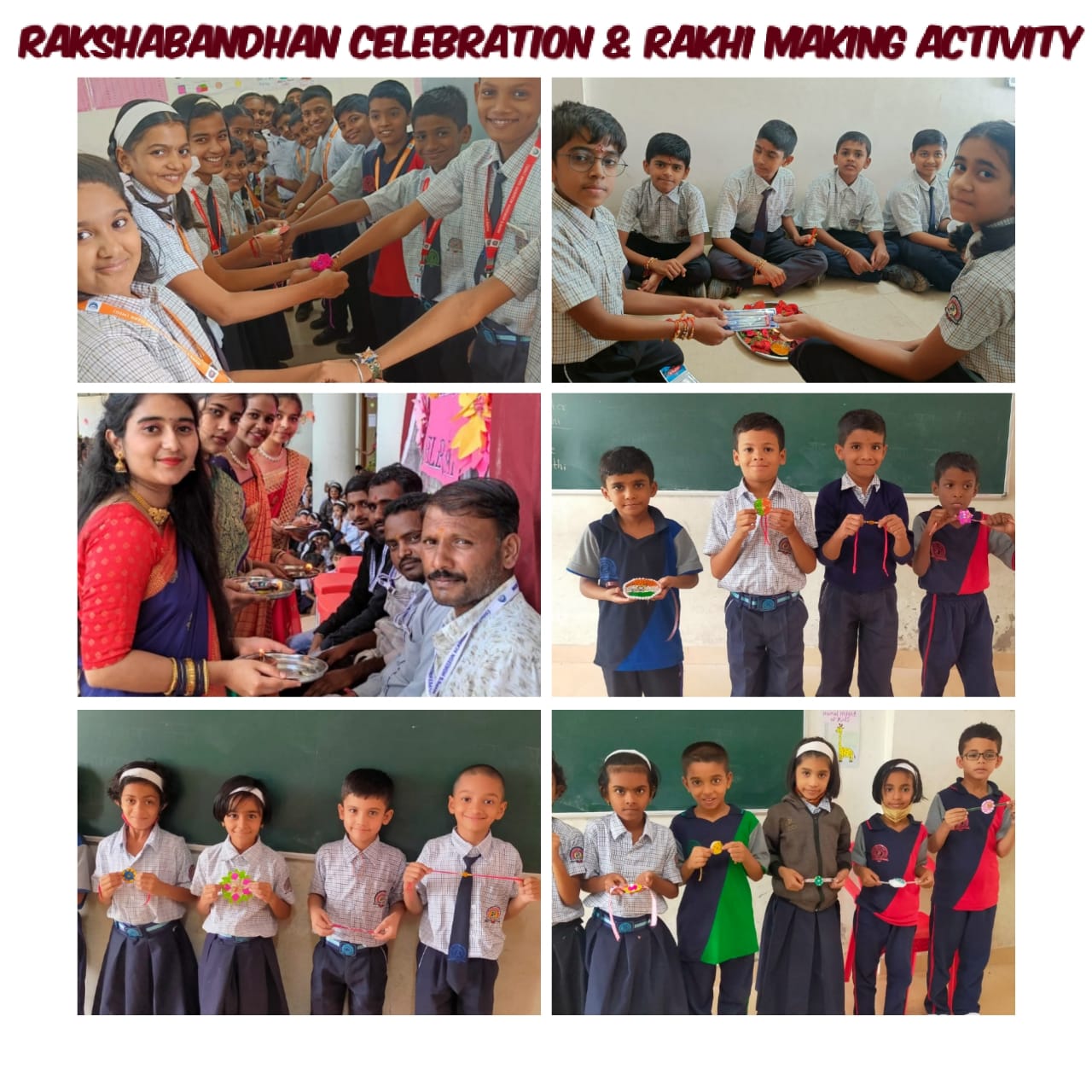 Rakshabandhan Celebration and Rakhi Making Acitivity